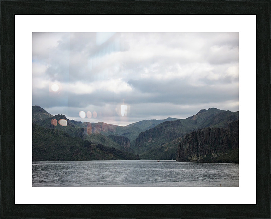 MONTAIN LAKE Picture Frame print