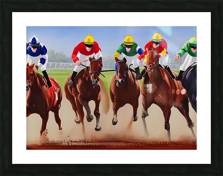 Trots Picture Frame print