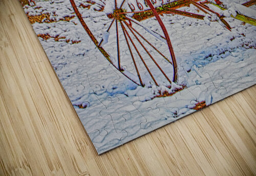 COUNTRY WINTER   Charles Herchert puzzle