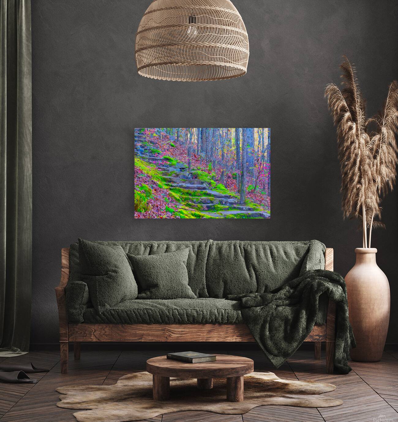 FOREST STAIRCASE  Reproduction