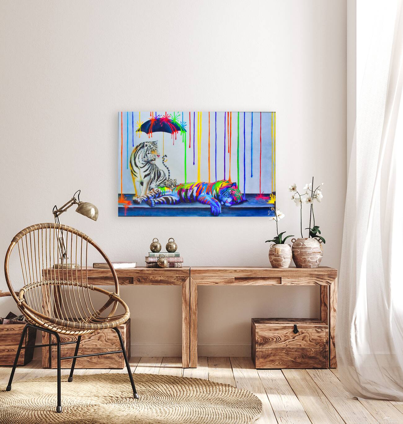 MULTICOLORD RAINDROPS  Reproduction