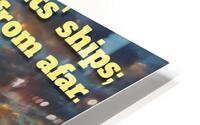 Merchants Ships HD Metal print