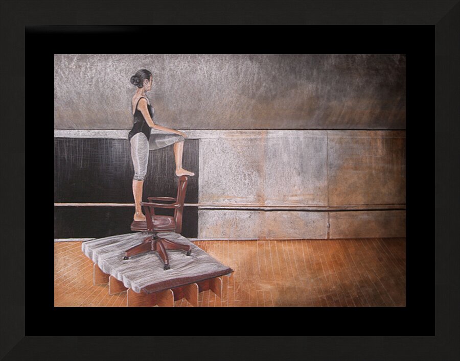 The Dancer Picture Frame print