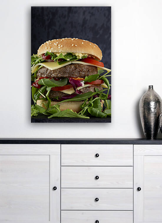 Double cheeseburger by Sebastian Radu
