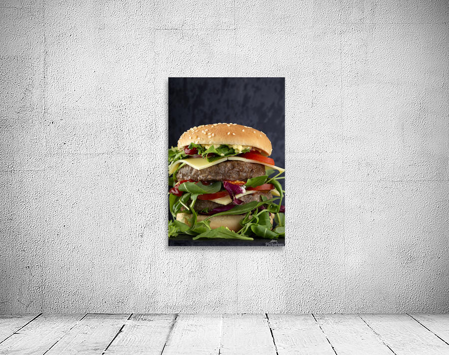 Double cheeseburger Wall Preview