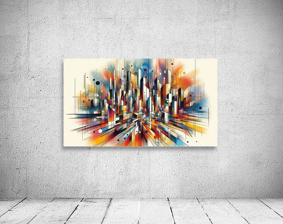 Explosive Metropolis Wall Preview