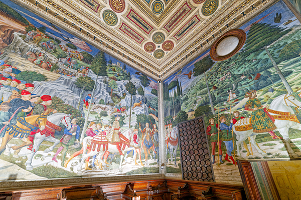 Procession of the magi in magi chapel florence tuscany italy Digital Download