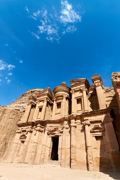 Exploring ad deir monastery at petra in jordan Digital Download