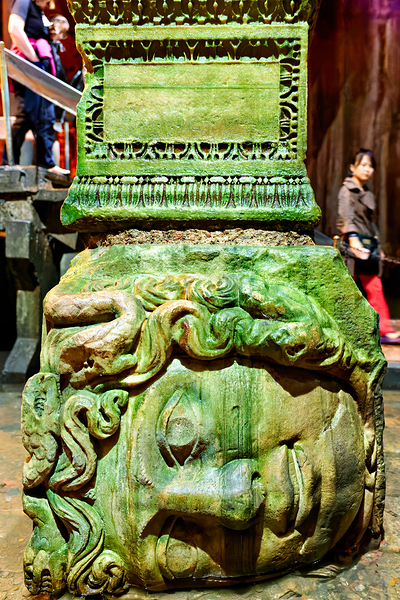 Visit to Basilica Cistern in Istanbul shows ancient columns Digital Download