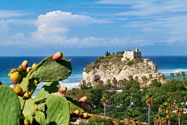 Santa Maria dellIsola Monastery in Tropea Calabria Italy by the Digital Download