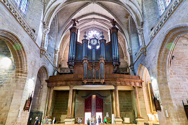 Saint Pierre Cathedral organ in Vannes Brittany France Digital Download