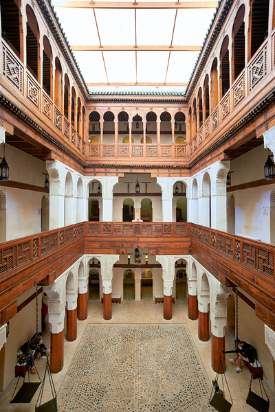Nejjarine fondouk museum of wood arts and crafts in fez morocco Digital Download