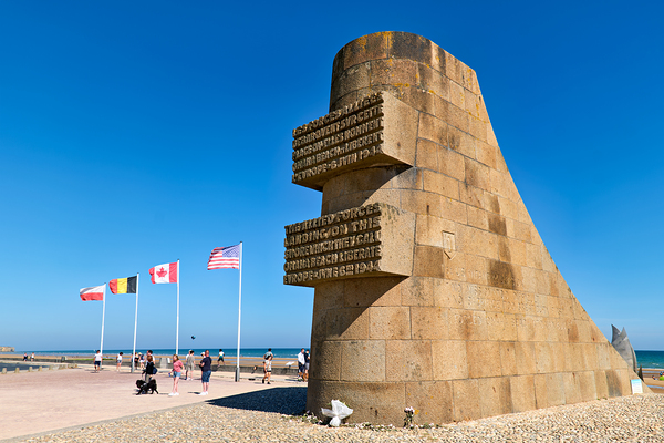 Memorial at Omaha Beach honors those who served in Normandy Digital Download