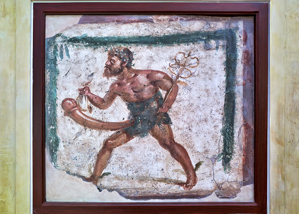 Ancient artwork display at National Archaeological Museum of Nap Digital Download