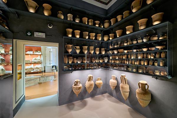 Cinerary urns in Guarnacci Museum of Etruscan artifacts Digital Download