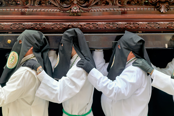Zaragoza. Saragossa. Aragon. Spain.  Processions of the Easter Holy Week Digital Download