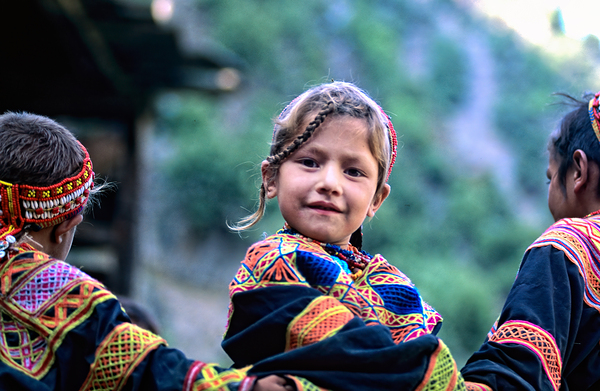 Kids enjoying life in Kalash village Bumburet Valley Digital Download