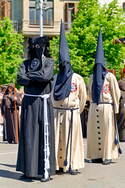 Zaragoza. Saragossa. Aragon. Spain.  Processions of the Easter Holy Week Digital Download