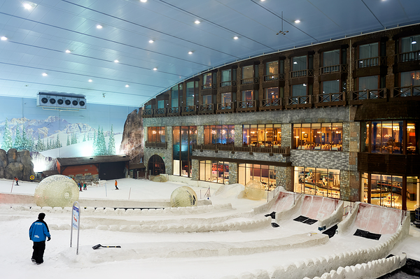 Indoor ski resort offers fun activities in Dubai UAE Digital Download