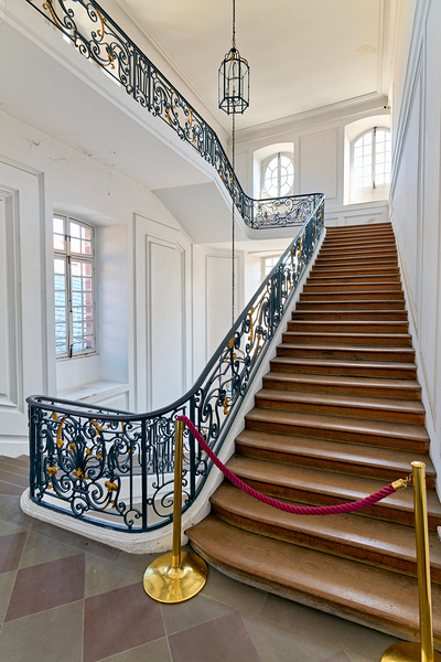 Main staircase leads to Fine Arts Museum in Strasbourg France Digital Download