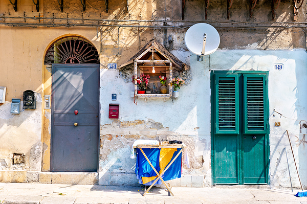 Exploring streets of Palermo Sicily in a sunny day Digital Download