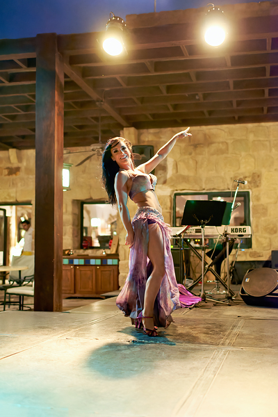 Belly dance performance in Jordan at night Digital Download