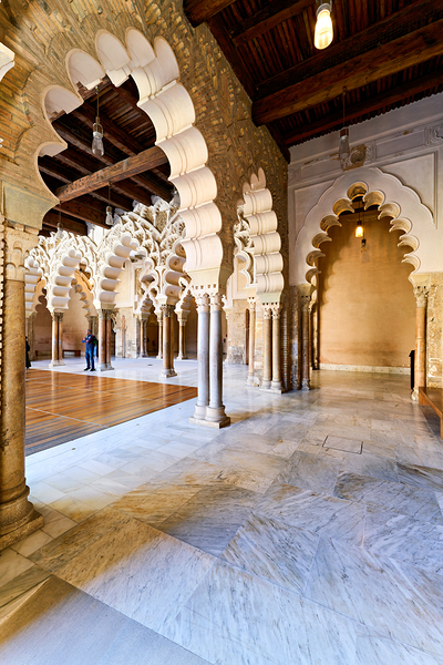 Zaragoza. Saragossa. Aragon. Spain. Aljafería Palace Digital Download