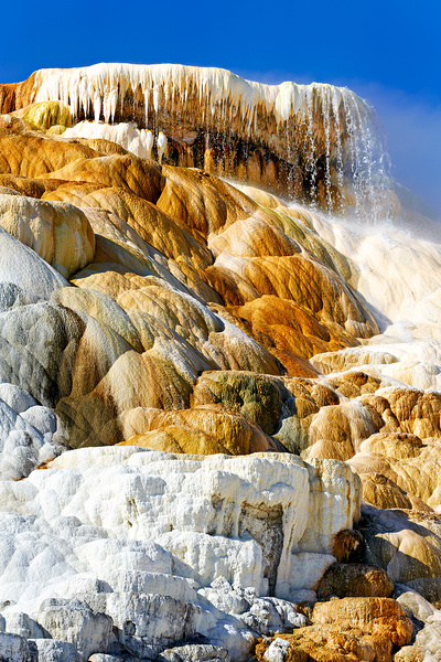 Explore devils thumb at yellowstone national park in usa Digital Download