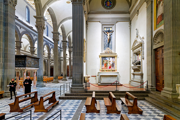 Visit to basilica of san lorenzo in florence tuscany italy Digital Download
