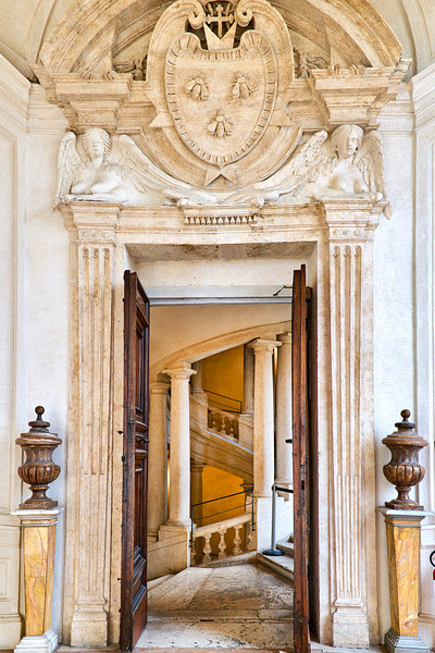 Visit the helicoidal staircase at Galleria Nazionale Rome Digital Download