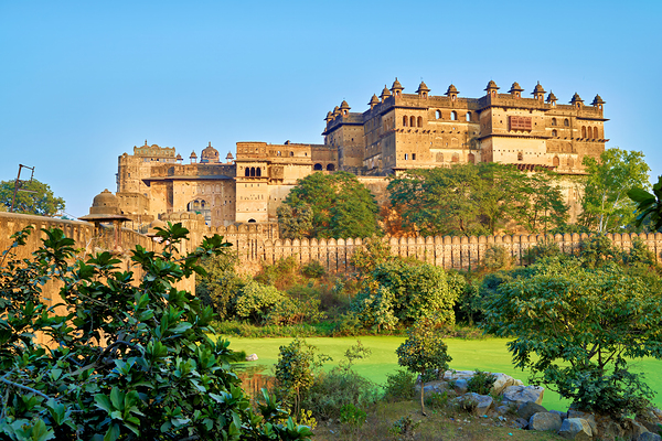 Explore the historic Fort Complex in Orchha Madhya Pradesh Ind Digital Download