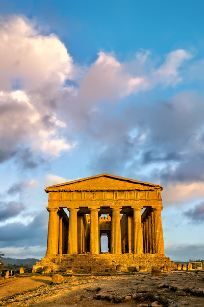 Explore the Temple of Concordia located in Agrigento Sicily Digital Download