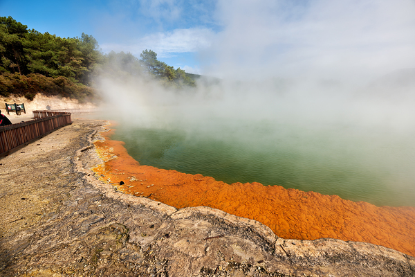 Visit champagne pool at waiotapu rotorua nz Digital Download