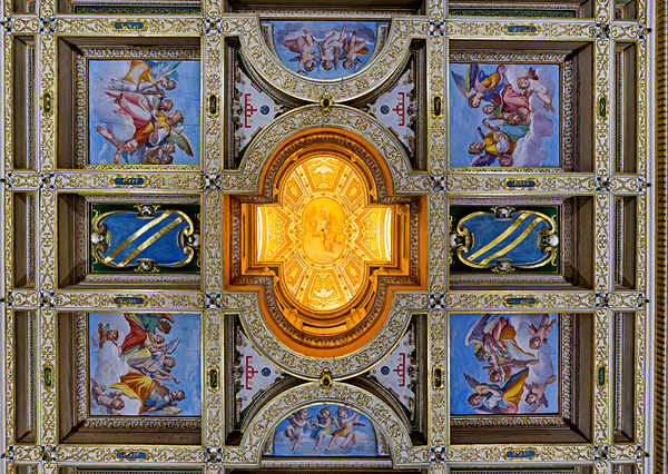 See the Camera degli Angioli ceiling at Casa Buonarroti Digital Download