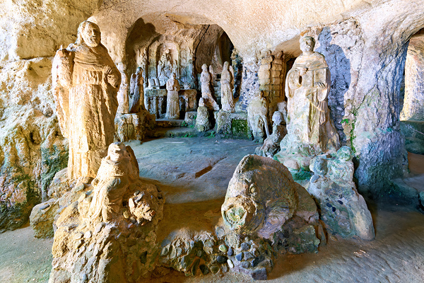 Visit to cave church of Piedigrotta in Pizzo Calabro Italy Digital Download