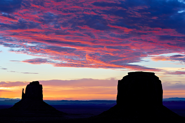 Sunset over Monument Valley near the Navajo Nation Digital Download