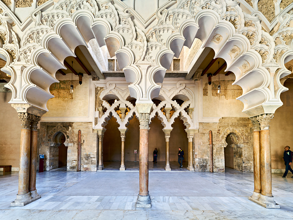 Zaragoza. Saragossa. Aragon. Spain. Aljafería Palace Digital Download