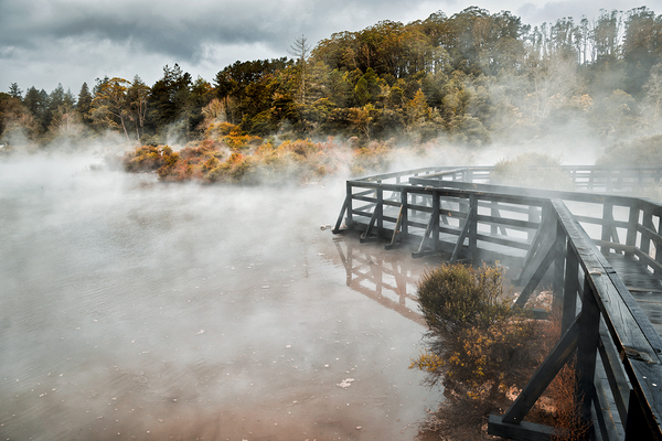 Explore geothermal trails at Whakarewarewa Maori Village in Roto Digital Download