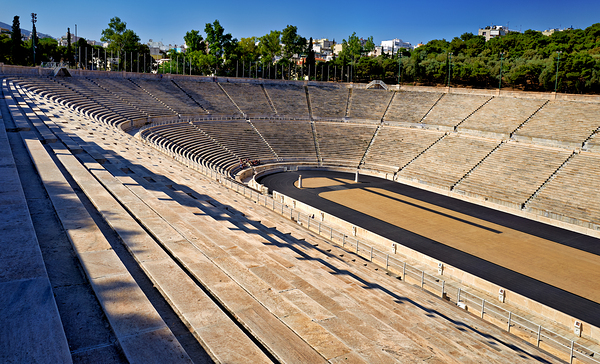 Panathenaic Stadium in Athens during a warm sunny day Digital Download