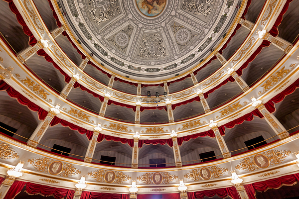 View from the stage of Teatro Tina di Lorenzo in Noto Sicily Ita Digital Download