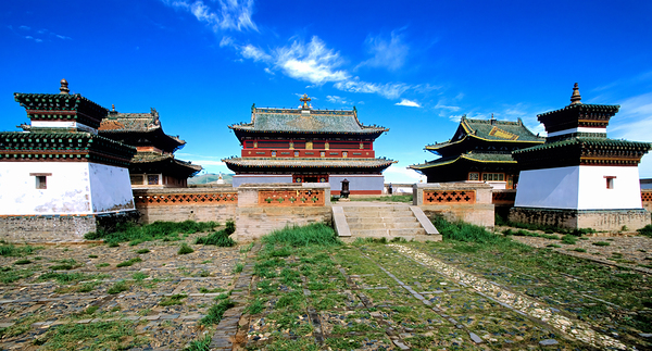 Exploring Erdene Zuu Monastery in Mongolias landscape Digital Download