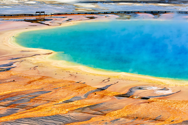 Explore grand prismatic spring in yellowstone national park Digital Download