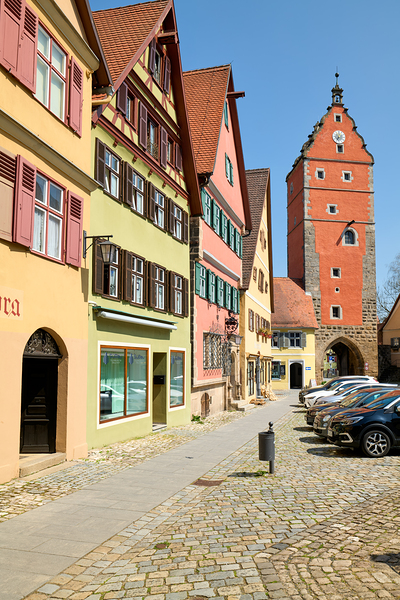 Wornitz Gate in Dinkelsbuhl along the Romantic Road in Bavaria Digital Download