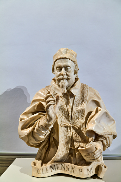 Berninis Clement X bust in Galleria Nazionale dArte Antica Digital Download