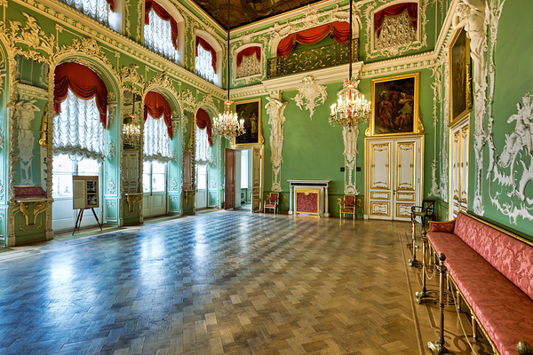 Kazan Cathedral in St. Petersburg shows historical architecture Digital Download