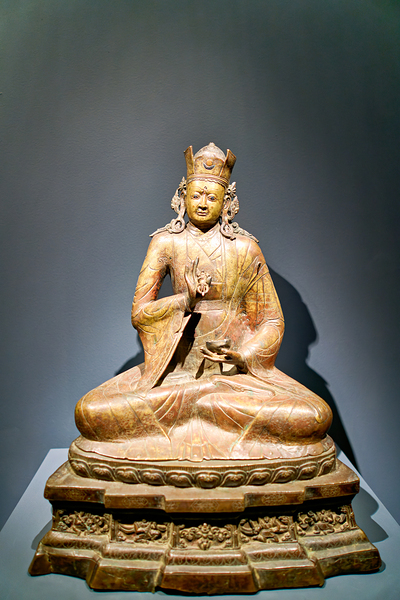 Sculpture of seated figure in Asian Art Gallery at Metropolitan  Digital Download