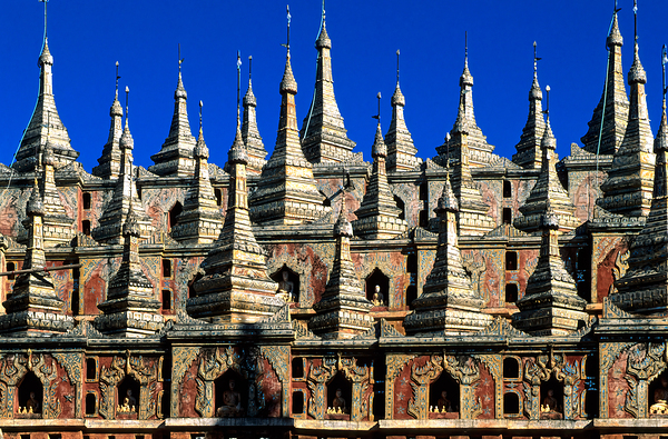 Mohnyin Thambuddhei Paya architecture in Monywa Myanmar Digital Download