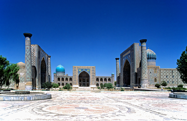 Registan in Samarkand showcases historical architecture Digital Download