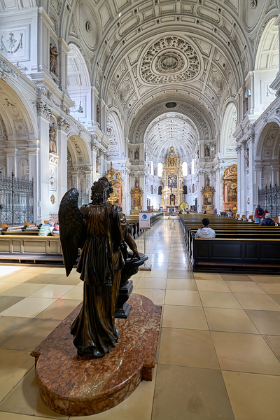 Visit to st. michael church in munich bavaria germany Digital Download