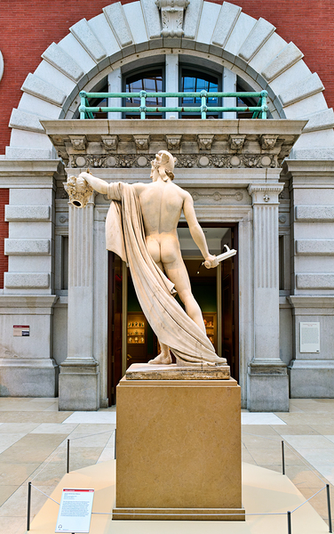 Perseus holds Medusas head at Metropolitan Museum of Art in New Digital Download